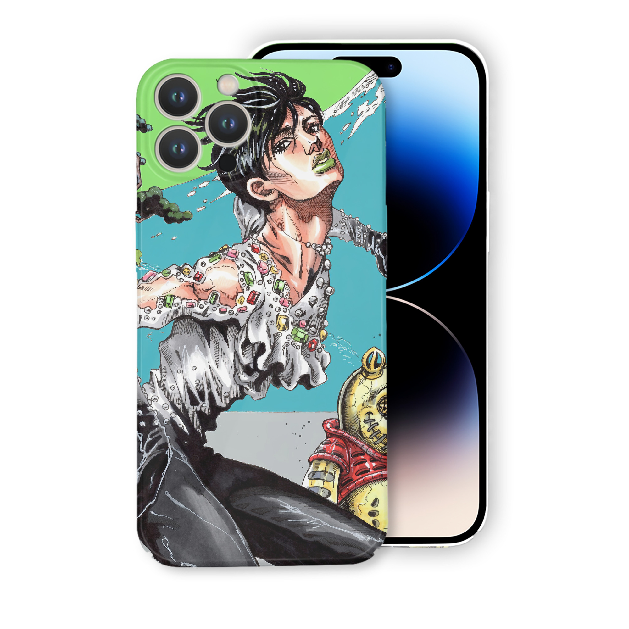 （画像用） ジョジョの奇妙な冒険 JoJo's Bizarre Adventure 【iPhone 14シリーズ対応】ハードケース